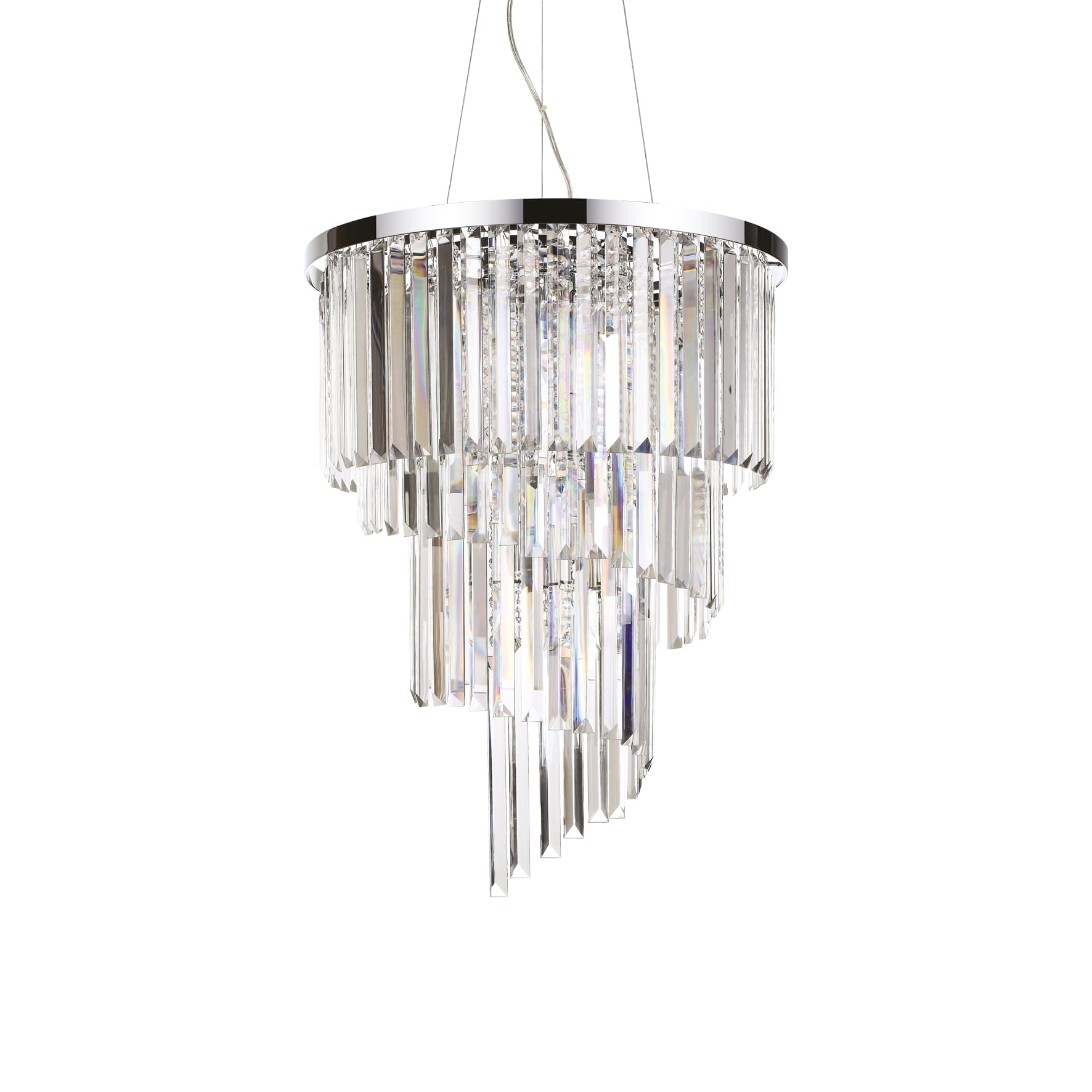 IDEAL LUX SRL - IUX166247 CARLTON SP12 CROMO