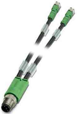 PHOENIX CONTACT - PHC1671344 SAC-3P-M12Y/2X0,6-PUR/M 8FS CAVO SENSORE