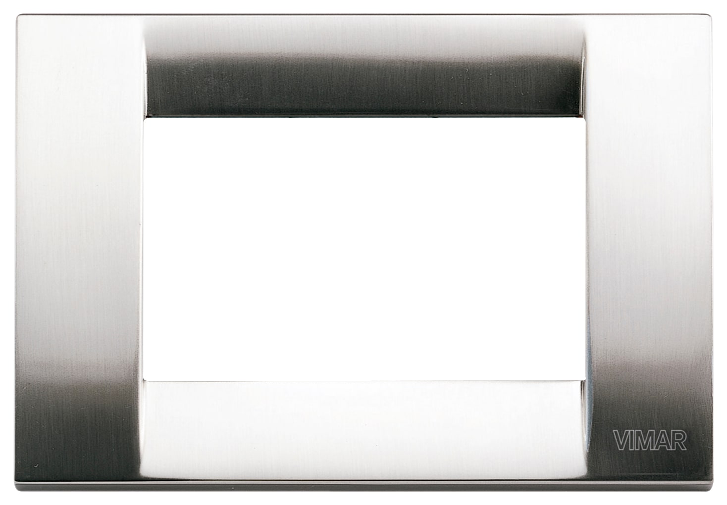 VIMAR SPA - VIW16733.34 PLACCA CLASSICA 3M NICHEL SPAZZOLATO