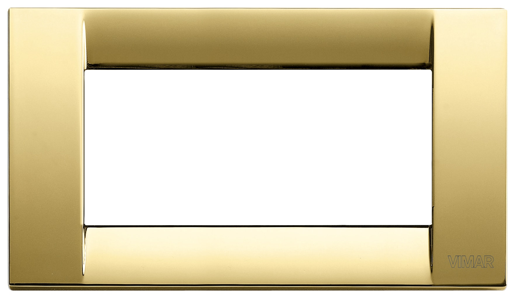 VIMAR SPA - VIW16734.32 PLACCA CLASSICA 4M ORO LUCIDO