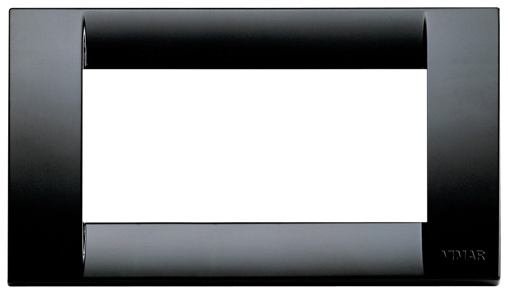 VIMAR SPA - VIW16744.16 PLACCA CLASSICA 4M NERO