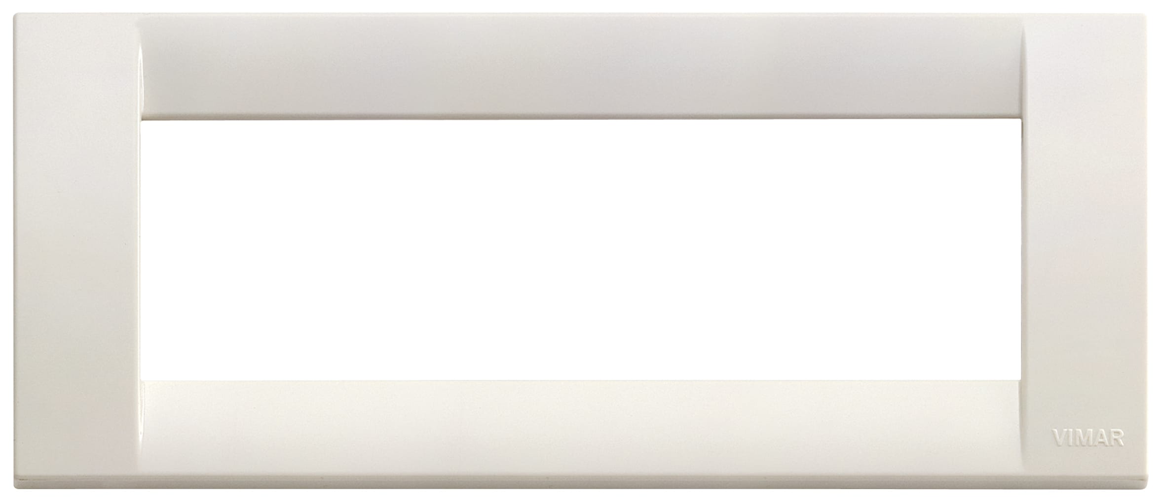 VIMAR SPA - VIW16746.04 PLACCA CLASSICA 6M BIANCO IDEA