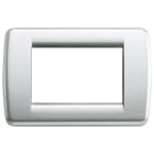 VIMAR SPA - VIW16753.21 PLACCA RONDO 3M ARGENTO METALL.