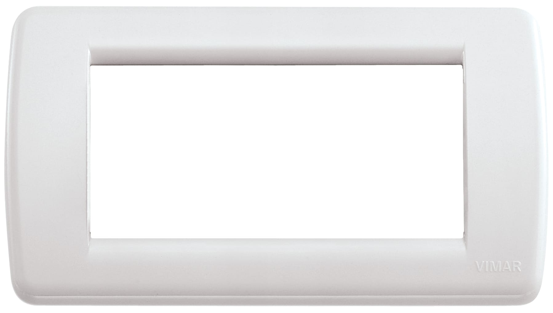 VIMAR SPA - VIW16764.04 PLACCA RONDO 4M BIANCO IDEA