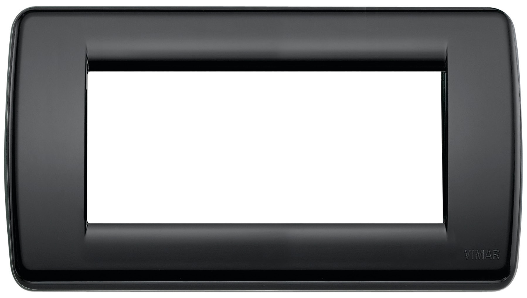 VIMAR SPA - VIW16764.16 PLACCA RONDO 4M NERO