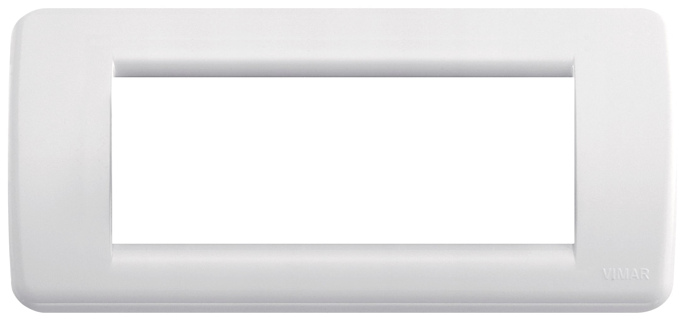 VIMAR SPA - VIW16765.04 PLACCA RONDO 5M BIANCO IDEA