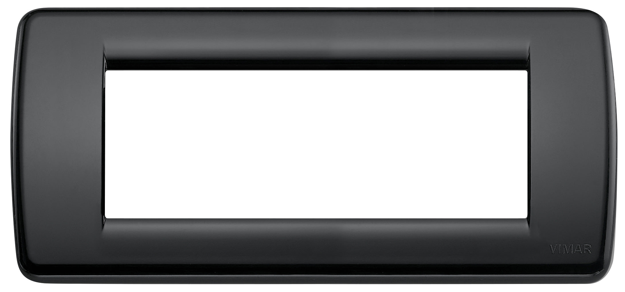 VIMAR SPA - VIW16765.16 Placca Rondò 5M nero