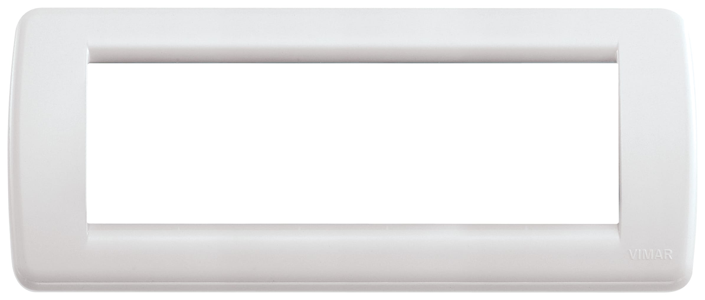 VIMAR SPA - VIW16766.04 PLACCA RONDO 6M BIANCO IDEA