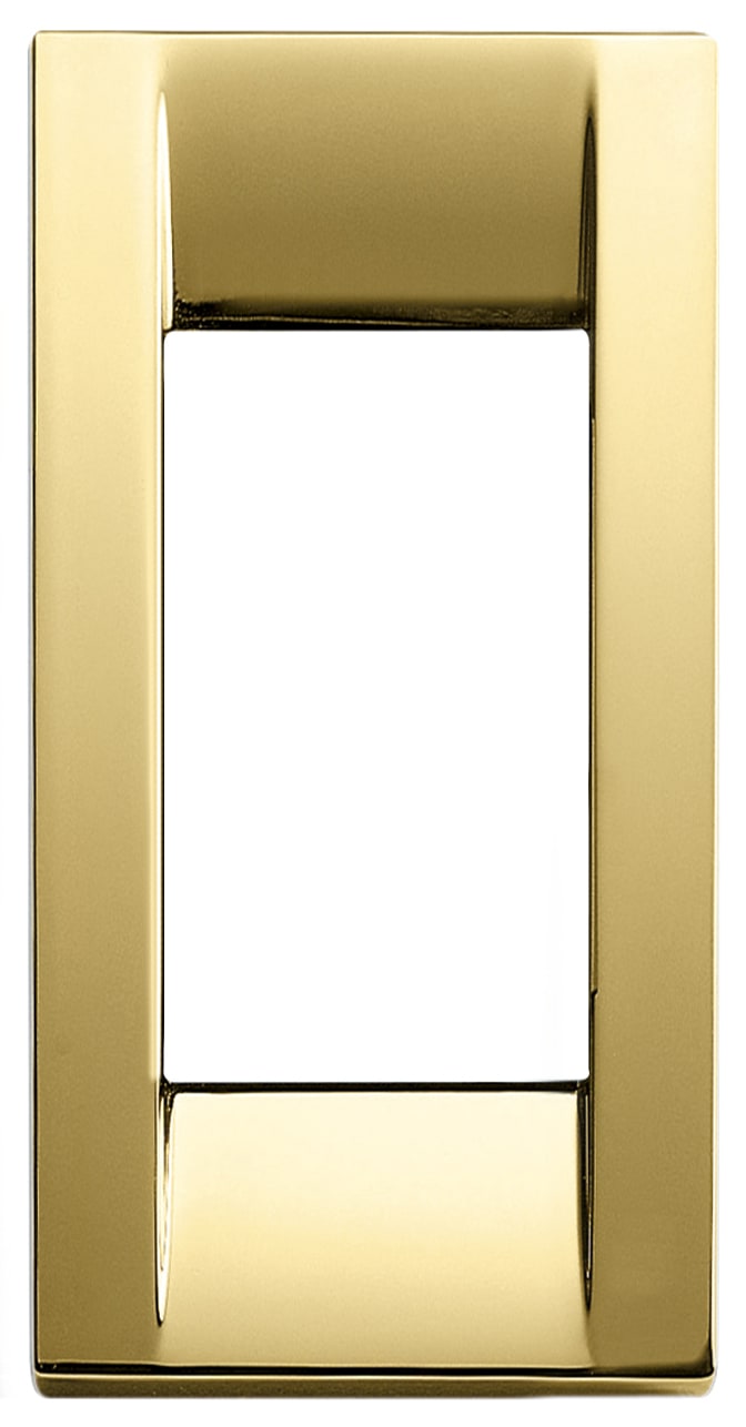 VIMAR SPA - VIW16781.32 PLACCA CLASSICA 1M PANN.ORO LUCIDO