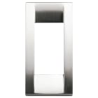 VIMAR SPA - VIW16781.34 PLACCA CLASSICA 1M PANN.NICHEL SPAZZ