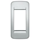 VIMAR SPA - VIW16783.21 PLACCA ROND 1M PANN.ARGENTO MET.