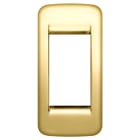 VIMAR SPA - VIW16783.32 PLACCA RONDO 1M PANN.ORO LUCIDO