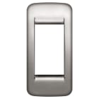 VIMAR SPA - VIW16783.34 PLACCA RONDO 1M PANN.NICHEL SPAZZ.