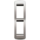 VIMAR SPA - VIW16784.34 Placca Rondò 2M pann.nichel spazz.