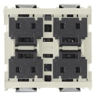 VIMAR SPA - VIW16840.B Comando quattro pulsanti KNX bianco