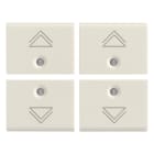 VIMAR SPA - VIW16841.4.B Quattro mezzi tasti 1M dimmer bianco