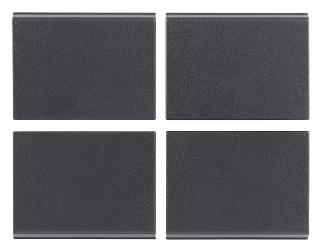 VIMAR SPA - VIW16843 Quattro mezzi tasti fissi 1M n. grigio