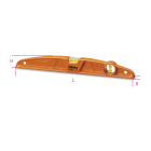 BM SPA - BMM016960110 LIVELLE IN ALLUM BASE RETTIFICATA A/1000