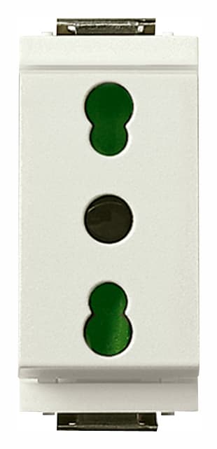 VIMAR SPA - VIW17033.B PRESA 2P+T 16A P17/11 BIANCO