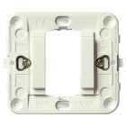VIMAR SPA - VIW17080.B SUPPORTO LISCIO 1M +GRIFFE BIANCO
