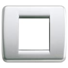 VIMAR SPA - VIW17093.21 Placca Rondò 1-2M argento met.