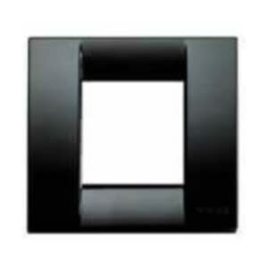 VIMAR SPA - VIW17097.16 PLACCA CLASSICA 1-2M NERO