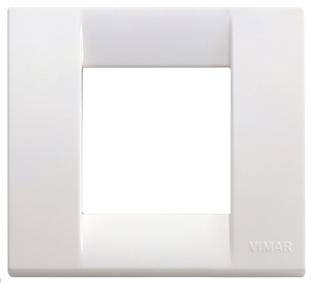 VIMAR SPA - VIW17097.01 PLACCA CLASSICA 1-2M BIANCO BRILL.