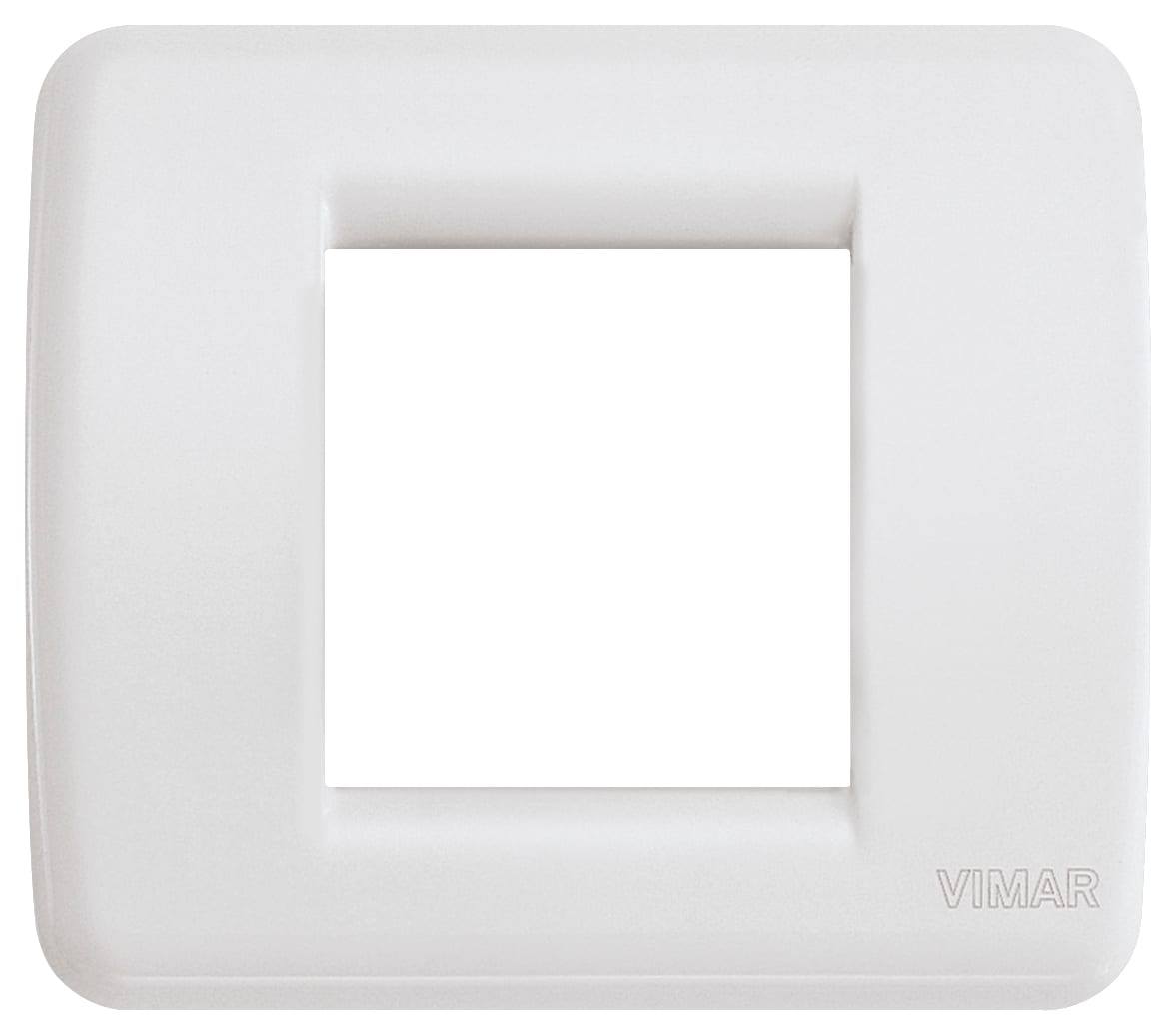 VIMAR SPA - VIW17098.04 PLACCA RONDO 1-2M BIANCO IDEA