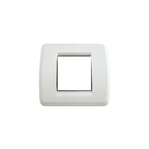 VIMAR SPA - VIW17098.04 PLACCA RONDO 1-2M BIANCO IDEA