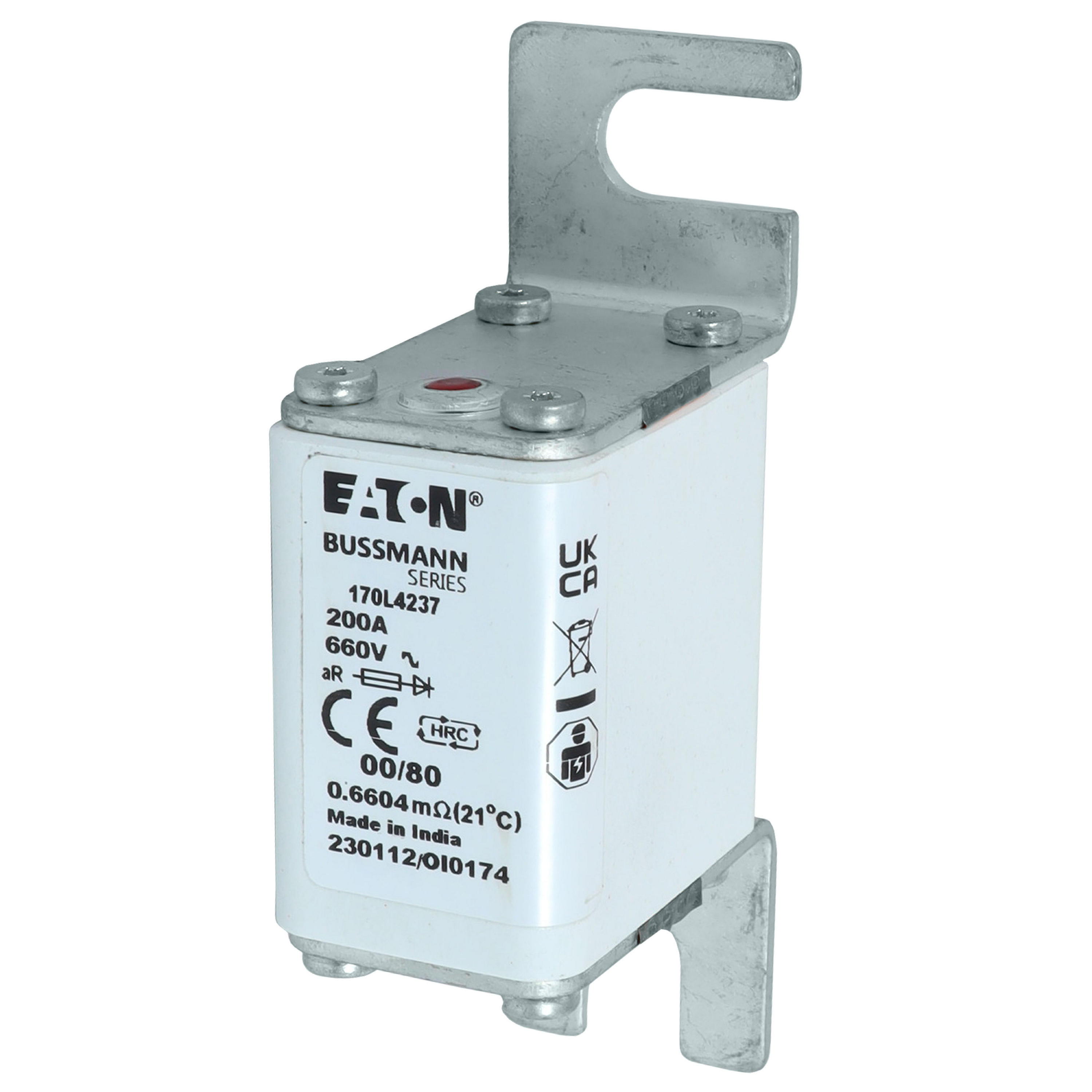 EATON - EAO170L4237 170L4237 FUSE 200A 660V 00/80 AR