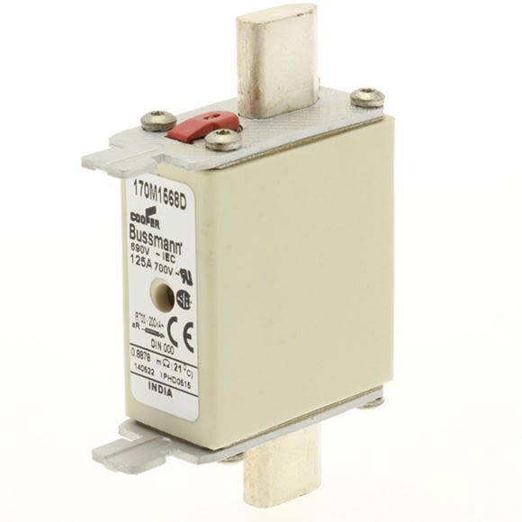 EATON - EAO170M1568D 170M1568D FUSE 125A 690V AR DIN 000 HSDN