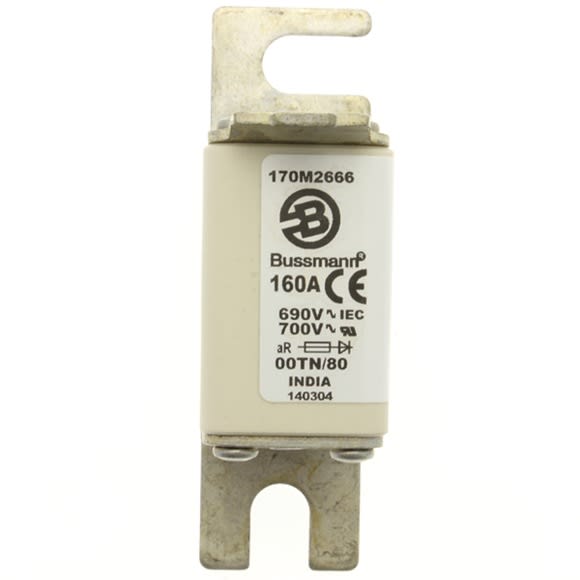 EATON - EAO170M2666 170M2666 FUSE 160A 690V 00TN/80 AR UR