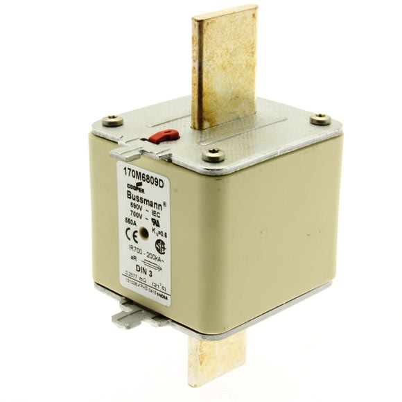 EATON - EAO170M6809D 170M6809D FUSE 550A 690V AR DIN 3 HSDNH