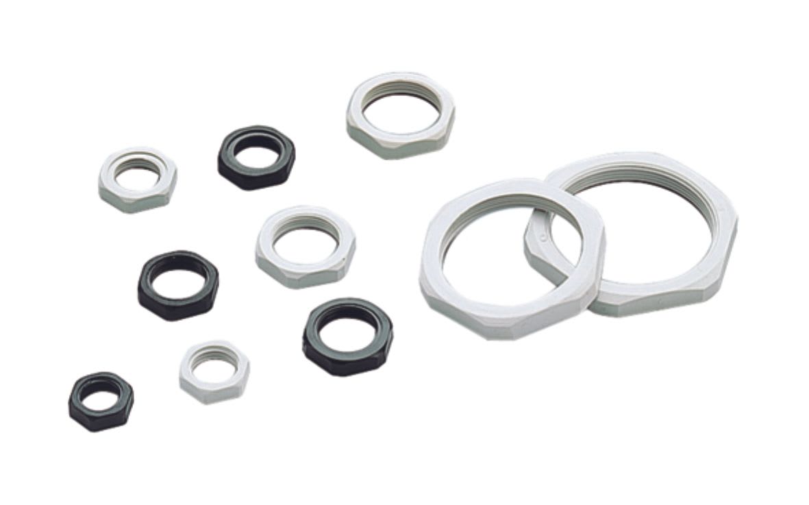 CEMBRE SPA - CEM1719E17 CONTRODADO, IN POLIAMMIDE PA6.6, Pg7, GRIGIO RAL 7035 ESECUZIONE SPECIALE, CHIAVE ESAGONALE NON A NORMA