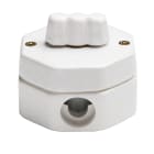 LE PROLUNGHE SAS - PRG17262/2 PULSANTE ROT. 10A 250V C/BASE 2FORI