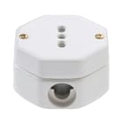 LE PROLUNGHE SAS - PRG17264/2 PRESA POL. 2P+T 10/16A 250V C/BASE 2FORI