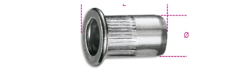 BM SPA - BMM017420024 CONF. 20 RIVETTI ALLUMINIO 1742 M4XL12