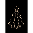 GIOCOPLAST NATALE SP - GCP17517015 ALBERO 3D C/NEON FLEX B. C. CM 86 X 61 X