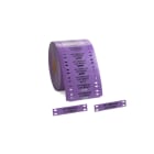 HELLERMANNTYTON Srl - HEE556-80572 TARGHETTE TAGPU 25X75,RESISTENTI UV,VIOL