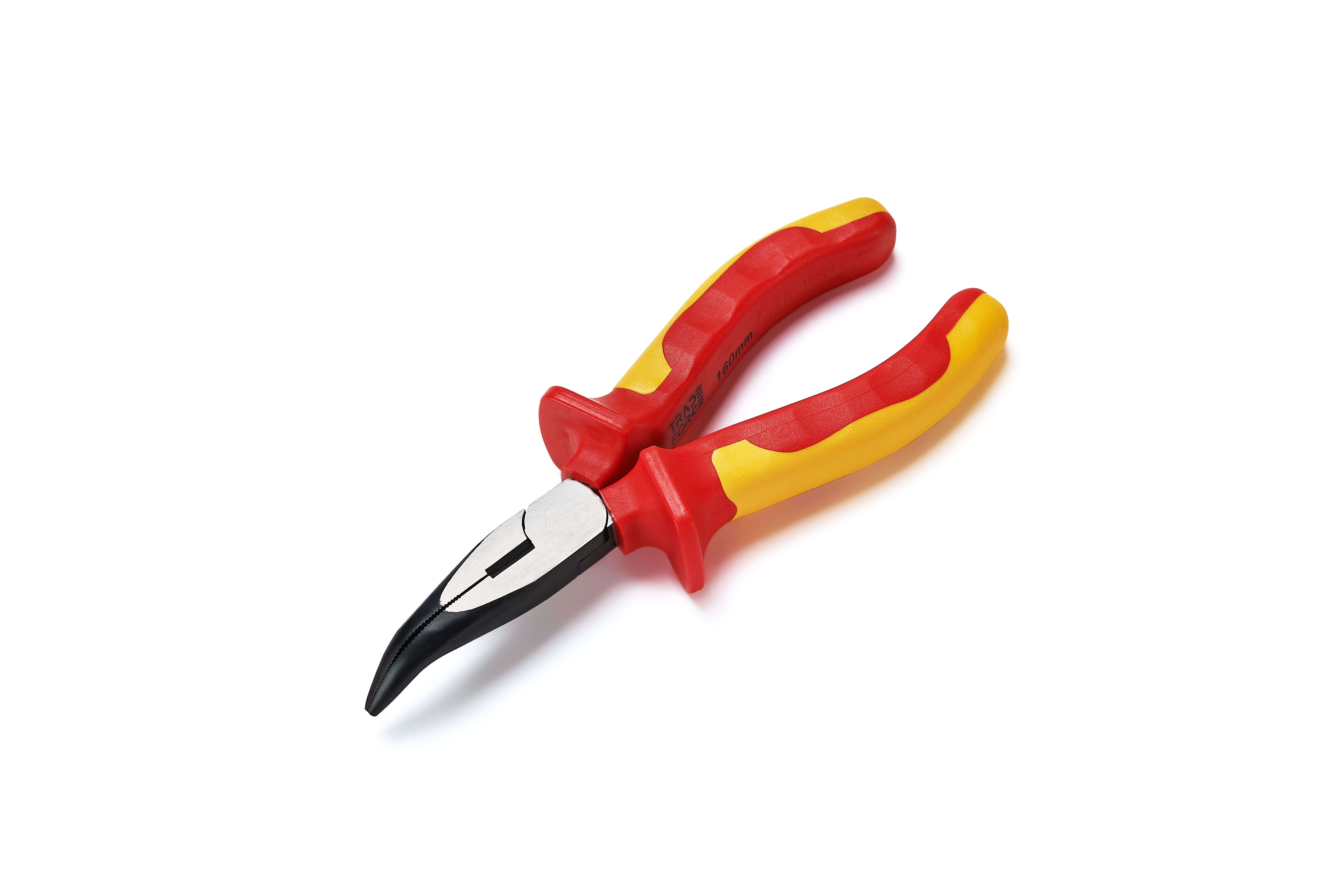 TRADEFORCE - TDM0008350001 PINZA VDE A BECCHI PIEGATI - L. 160MM