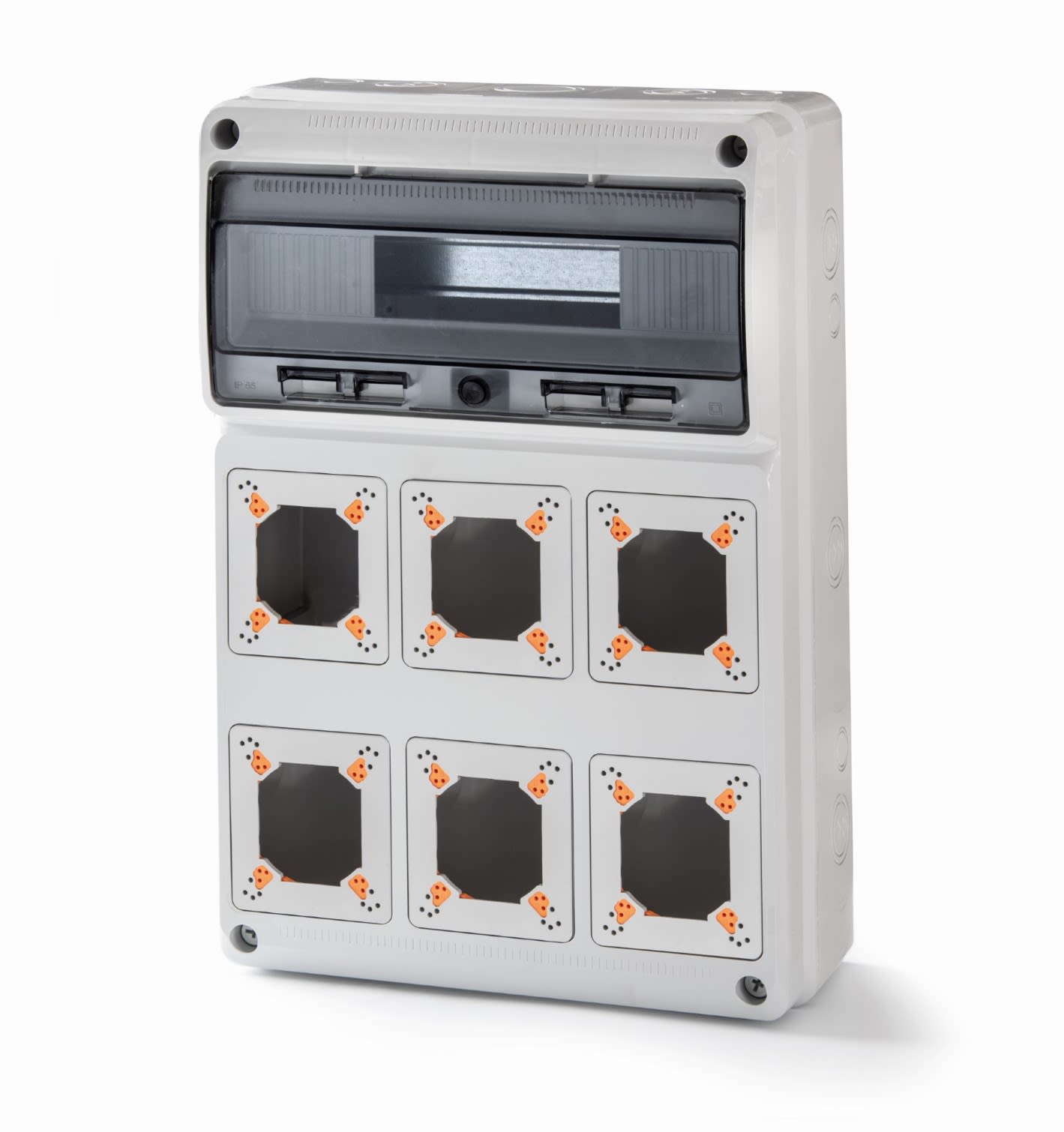 ROSI MATERIALE ELETT - RCO18.3002 CASSETTA PER 6 PRESE 16-32A 13M