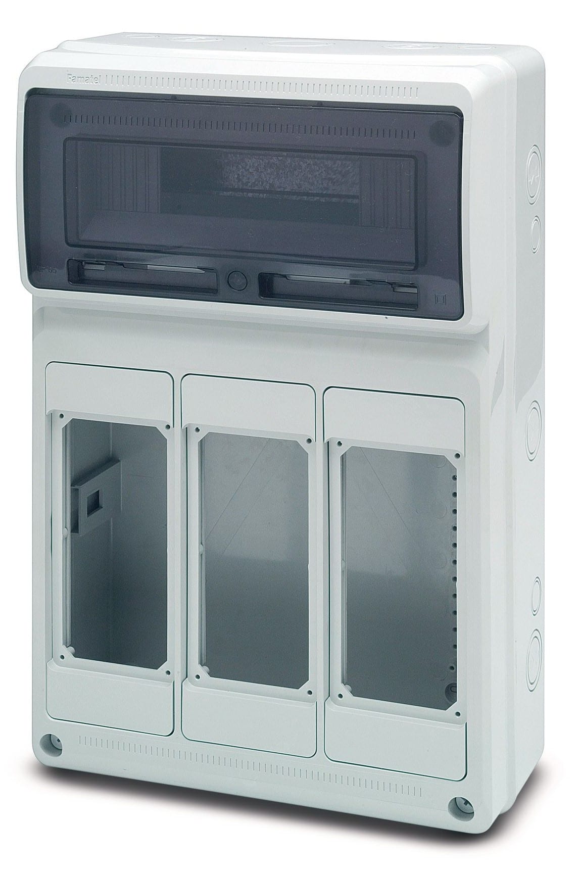 ROSI MATERIALE ELETT - RCO18.3009 CASSETTA PER 3 PRESE INT. VERT. SERIE19