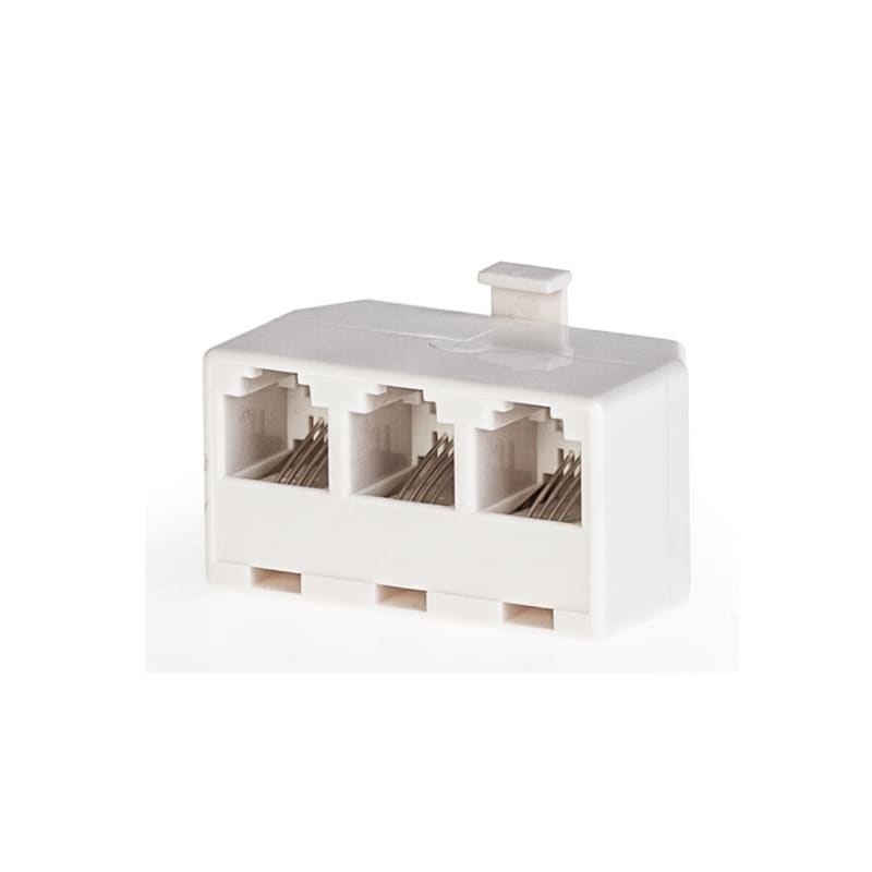 SCAME PARRE SPA - SCA180.799 TRIPLICATORE AVORIO PLUG 6/4