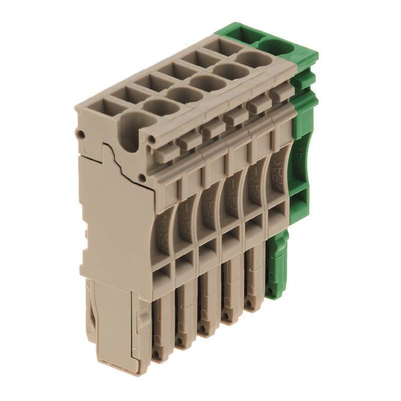 WEIDMULLER - WEI1867140000 ZP 2.5/1AN/7 GN/BE