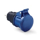 ROSI MATERIALE ELETT - RCO1868 ADATT. SPINA SCHUKO-PRESA CEE 220V IP44