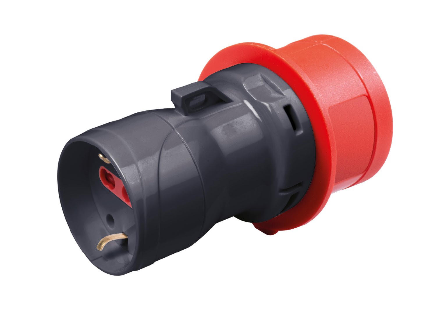 ROSI MATERIALE ELETT - RCO1872 ADATT. SPINA CEE 5P-PRESA SCHUKO 220V IP