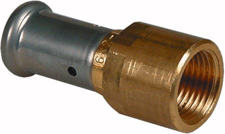 HENCO - CAPPELLOTTO - CPL18P2605 MANICOTTO FEMMINA IN OTTONE 26X3/4