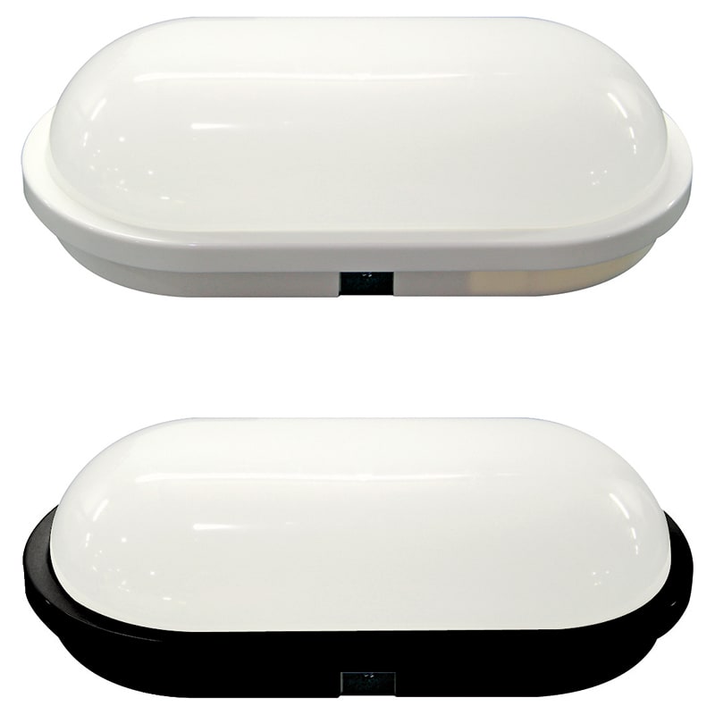 ELCART DISTRIBUTION - ERT184117600 PLAFON.LED 3CCT 22W OVALE-N IP65