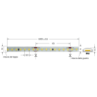 ELCART DISTRIBUTION - ERT186100900 STRISCIA LED 8W/M BCC 24V IP65