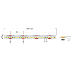 ELCART DISTRIBUTION - ERT186364500 LEDSTRIP 20W/MT 24V BCALDO IP20
